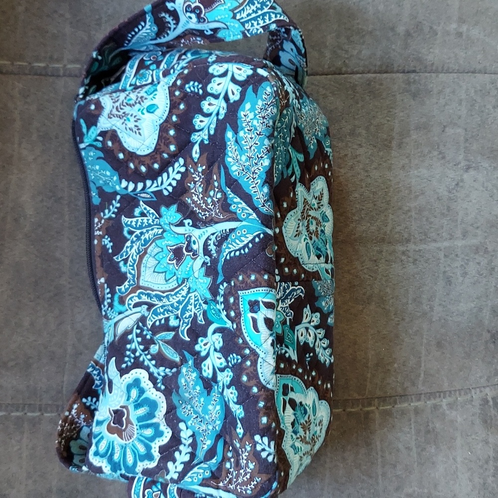 Small brown and blue Vera Bradley  bag!